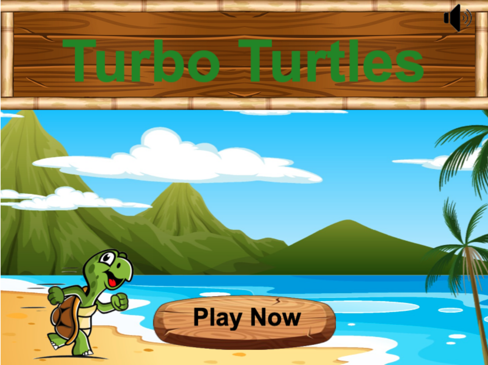 Turbo Turtles Home Screen